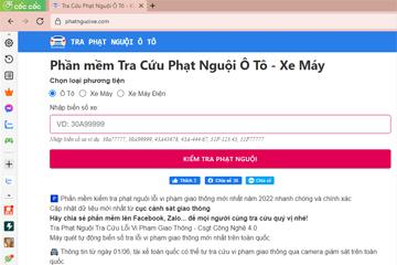 2 cách tra cứu phạt nguội ô tô online nhanh và chính xác 2025