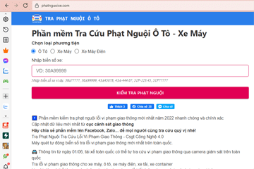 Cách tra cứu xe bị phạt nguội nhanh và đơn giản nhất