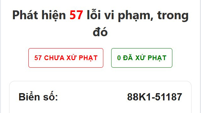 Cách tra cứu phạt nguội xe máy mới nhất năm 2025